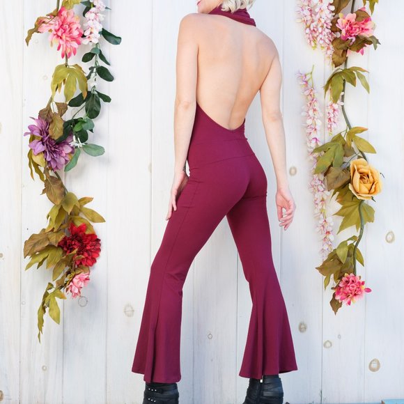 NEW!! Red Suede Hooded Jumpsuit - Warrior Within - Picture 4 of 8